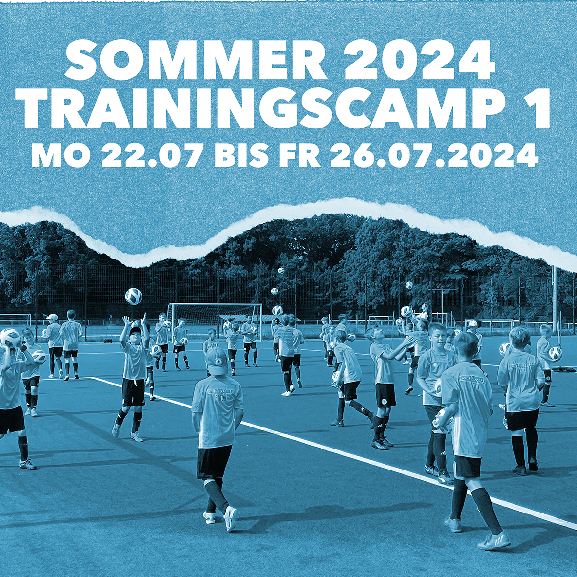 Sommer 1 Trainingscamps Juli 2024 ( 6-12 Jahre)